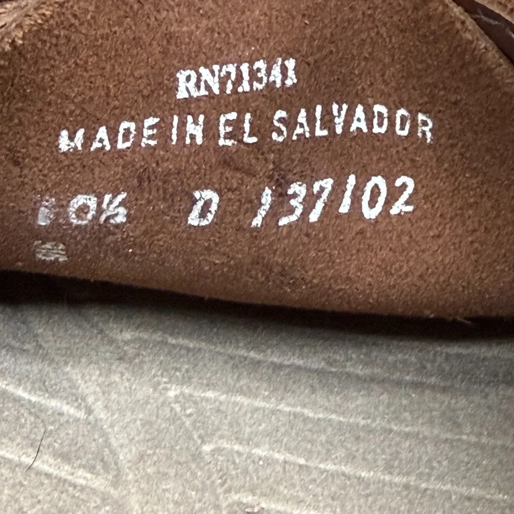 LL BEAN Blucher Mocs Loafer Mens 10.5 Handsewn Casual Vacation Boat Travel